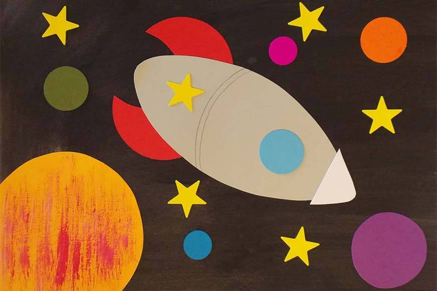 Χειροτεχνία ταξίδι στο διάστημα | MarkCenter