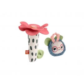 Fisher-Price Planet Friends Κουδουνίστρα Λουλουδάκι Μελισσούλα  | HYR56 Mattel | Παιχνίδια στο MarkCenter