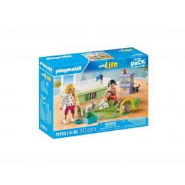 Playmobil My Life Starter Pack Παίζοντας Με Κουνελάκια | 71753 Playmobil | Παιχνίδια Unisex στο MarkCenter