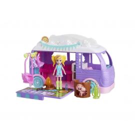 Polly Pocket Glamping Τροχόσπιτο Σετ Παιχνιδιού  | JCC32 Mattel | Παιχνίδια για Κορίτσια στο MarkCenter