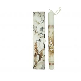 Λαμπάδα Χειροποίητη Σετ Λουλούδια 251008 OEM | Πασχαλινές λαμπάδες στο MarkCenter