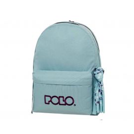 Τσάντα Πλάτης POLO Original Double Scarf Γαλάζιο Μωβ Polo | Σχολικές Τσάντες - Κασετίνες στο MarkCenter