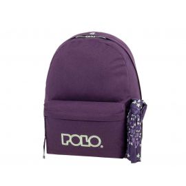 Τσάντα Πλάτης POLO Original Scarf Σκούρο Μωβ Τιρκουαζ Polo | Σχολικές Τσάντες - Κασετίνες στο MarkCenter