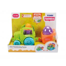 Tomy Toomies Βρεφικό Παιχνίδι 2 Σε 1 Φορτηγάκι Clementoni | Παιχνίδια στο MarkCenter