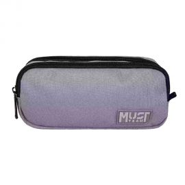 Κασετίνα Must Team Monochrome Γκρι Γκρι Ανοιχτο Must Team | Σχολικές Τσάντες - Κασετίνες στο MarkCenter