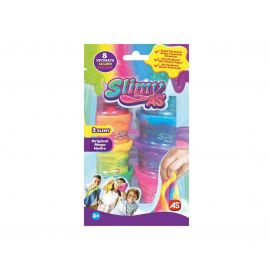 Σετ Χλαπάτσα Slimy 8 Βαζάκια AS Company | Παιχνίδια Unisex στο MarkCenter