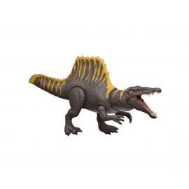Φιγούρα Δεινόσαυρου Jurassic World Rebirth Tail Thrasher Σπινόσαυρος με Διπλή Λειτουργία Επίθεσης και Ήχους Mattel | Παιχνίδια για Αγόρια στο MarkCenter