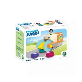 Playmobil Junior Απορριμματοφόρο Όχημα 71774 Playmobil | Playmobil στο MarkCenter