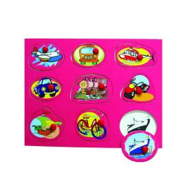 Παζλ με Σφηνώματα Μέσα Μεταφοράς D62 OEM | Παιχνίδια Bebe στο MarkCenter