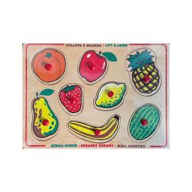 Παζλ με Σφηνώματα Φρούτα D43 OEM | Παιχνίδια Bebe στο MarkCenter