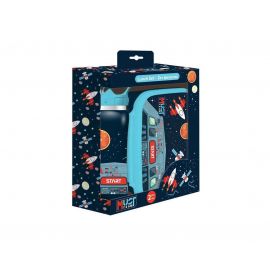 Σετ Δοχείο Φαγητού και Παγούρι Ανοξείδωτο Must Team Spaceship Must Team | Παγουράκια - Δοχεία Φαγητού στο MarkCenter