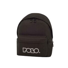 Τσάντα Πλάτης Νηπιαγωγείου Polo Mini Μαύρο Polo | Σχολικές Τσάντες - Κασετίνες στο MarkCenter