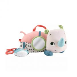 Fisher Price Μαξιλαράκι Δραστηριοτήτων Ρινοκεράκι HYR55 Mattel | Παιχνίδια στο MarkCenter