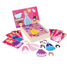 HappiHobbi Magnet Πριγκίπισσες Dress Up AS Company | Παιχνίδια για Κορίτσια στο MarkCenter