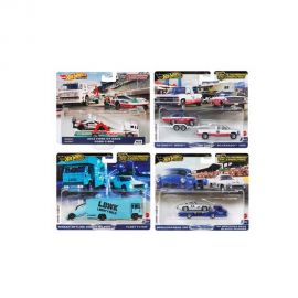 Hot Wheels Νταλίκα Με Αυτοκινητάκι Διάφορα Σχέδια Mattel | Οχήματα στο MarkCenter