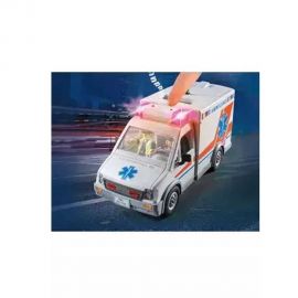 Playmobil Ασθενοφόρο Με Διασώστες 71232 Playmobil | Playmobil στο MarkCenter