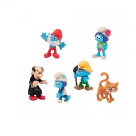 Smurfs Στρουμφάκια Σετ 6 Φιγούρων W2 Giochi Preziosi | Παιχνίδια για Αγόρια στο MarkCenter