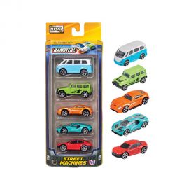 Teamsterz Street Machines Με 5 Αυτοκινητάκια Die Cast Διάφορα Σχέδια AS Company | Παιχνίδια για Αγόρια στο MarkCenter