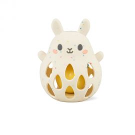 Κουδουνίστρα Σιλικόνης Bunny Tiger Tribe | Παιχνίδια Bebe στο MarkCenter