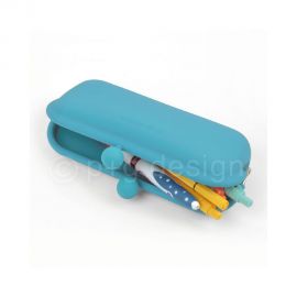 Τσαντάκι Από Σιλικόνη Pochi Τιρκουάζ Tiger Tribe | Σχολικές Τσάντες - Κασετίνες στο MarkCenter