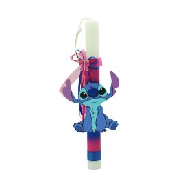 Λαμπάδα Χειροποίητη Stitch Ξύλινο OEM | Πασχαλινές λαμπάδες στο MarkCenter