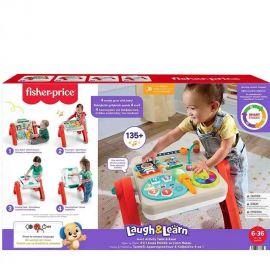 Fisher Price Εκπαιδευτικό Τραπέζι Πίνακας 4 Σε 1 JLM96 Fisher Price | Παιχνίδια Bebe στο MarkCenter