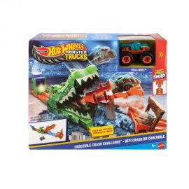 Hot Wheels Monster Trucks Πίστα Εξόντωση Κροκόδειλου JJN45 Mattel | Οχήματα στο MarkCenter