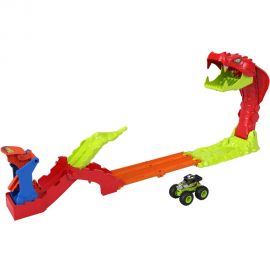 Hot Wheels Monster Trucks Πίστα Επίθεση Φιδιού JJN44 Mattel | Οχήματα στο MarkCenter