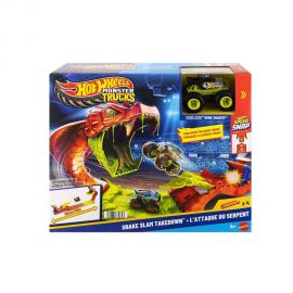 Hot Wheels Monster Trucks Πίστα Επίθεση Φιδιού JJN44 Mattel | Οχήματα στο MarkCenter