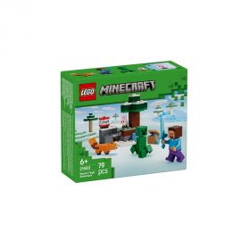 Lego Minecraft Steve's Taiga Adventure 21583 Lego | Lego στο MarkCenter
