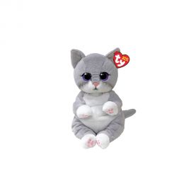 TY Beanie Bellies Morgan Λούτρινη Γατούλα Γκρι 23εκ AS Company | Παιχνίδια Bebe στο MarkCenter