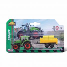 Όχημα Maisto Mini Work Machines Tractor With Trailer Blister Card Διάφορα Σχέδια Maisto | Παιχνίδια για Αγόρια στο MarkCenter