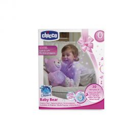 Αρκουδάκι Chicco Με Προβολέα Baby Bear Ροζ Chicco | Παιχνίδια Bebe στο MarkCenter