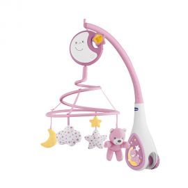 Βρεφικό Παιχνίδι Κούνιας Chicco Περιστρεφόμενο Next2Dreams Ροζ Chicco | Παιχνίδια Bebe στο MarkCenter