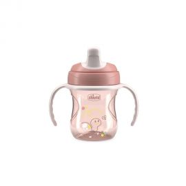 Κύπελλο Εκπαιδευτικό Chicco Natural Ροζ Chicco | Παγουράκια - Δοχεία Φαγητού στο MarkCenter