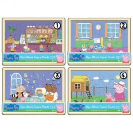 Παζλ Peppa Pig Ξύλινο Πέππα Διάφορα Σχέδια Giochi Preziosi | Παζλ στο MarkCenter