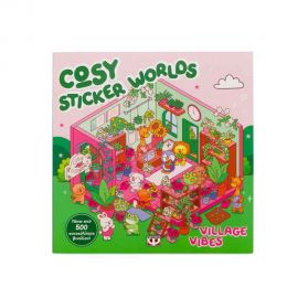 Cosy Sticker Worlds Village Vibes Εκδόσεις Ψυχογιός | Βιβλία Παιδικά στο MarkCenter