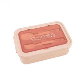 Δοχείο Φαγητού Polo Πλαστικό 1100ml Με Αποσπώμενο Εσωτερικό Διαχωριστικό Pink Ροζ Polo | Παγουράκια - Δοχεία Φαγητού στο MarkCenter