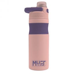 Θερμός Ανοξείδωτος Must Team 500ml Ροζ Απαλό Μωβ Must Team | Παγουράκια - Δοχεία Φαγητού στο MarkCenter
