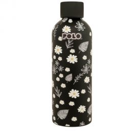 Θερμός Ανοξείδωτος Polo Blossom 500ml Μαύρο Polo | Παγουράκια - Δοχεία Φαγητού στο MarkCenter