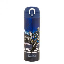 Θερμός Ανοξείδωτος Polo Junior ΙΙ 500Ml Μηχανή Polo | Παγουράκια - Δοχεία Φαγητού στο MarkCenter