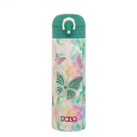 Θερμός Ανοξείδωτος Polo Junior ΙΙ 500Ml Πεταλούδες Polo | Παγουράκια - Δοχεία Φαγητού στο MarkCenter