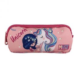 Κασετίνα Must Team Girl & Unicorn Must Team | Τσάντες - Κασετίνες στο MarkCenter