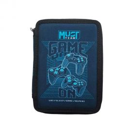 Κασετίνα Must Team Διπλή Γεμάτη Game On Must Team | Τσάντες - Κασετίνες στο MarkCenter