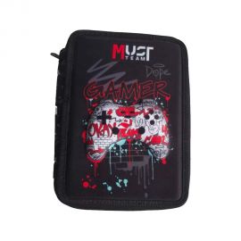 Κασετίνα Must Team Διπλή Γεμάτη Game Pad Must Team | Τσάντες - Κασετίνες στο MarkCenter