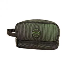 Κασετίνα Polo Handle Μαύρο Πράσινο Polo | Τσάντες - Κασετίνες στο MarkCenter