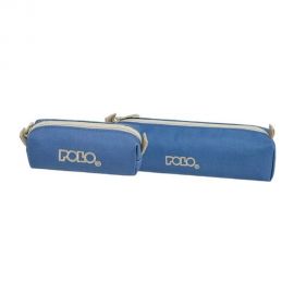 Κασετίνα Polo Wallet Μπλε Γκρι Polo | Τσάντες - Κασετίνες στο MarkCenter
