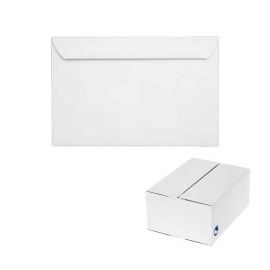 Κουτί Φάκελα Λευκα 13,3x18,3cm Με Αυτοκόλλητο 500 τεμάχια OEM | Χαρτικά στο MarkCenter