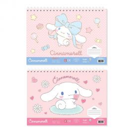 Μπλοκ Ζωγραφικής Cinnamoroll 2 Σχέδια Διακάκης | Είδη Ζωγραφικής στο MarkCenter