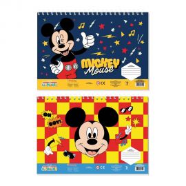 Μπλοκ Ζωγραφικής 23X33 40 Φύλλων Mickey 2 Σχέδια Διακάκης | Είδη Ζωγραφικής στο MarkCenter